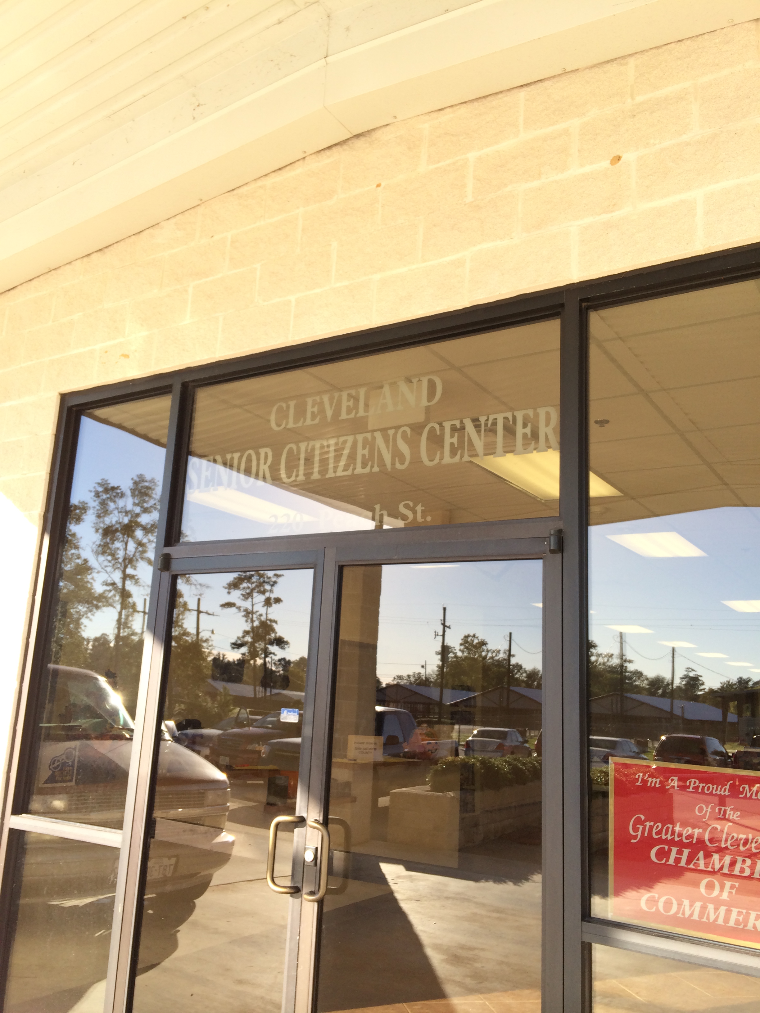 Cleveland Senior Citizens Center Front Door
